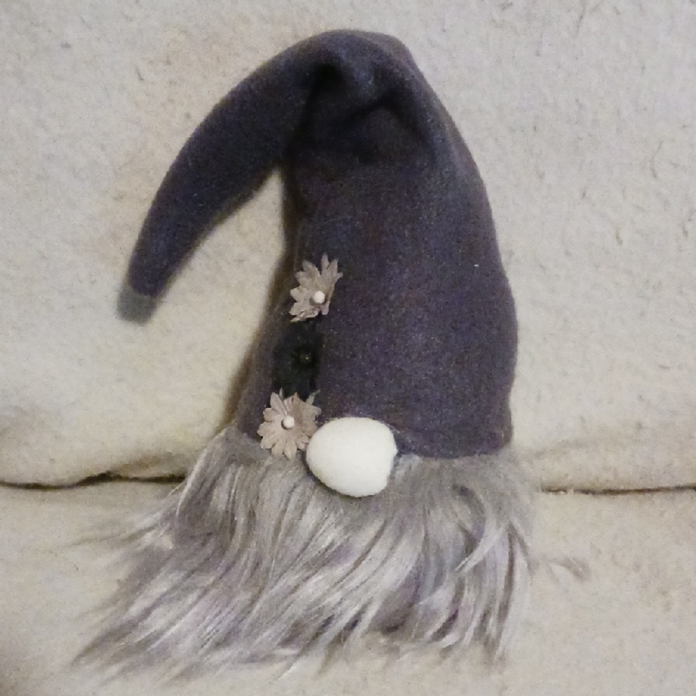 Gray Gnome Plush Decor